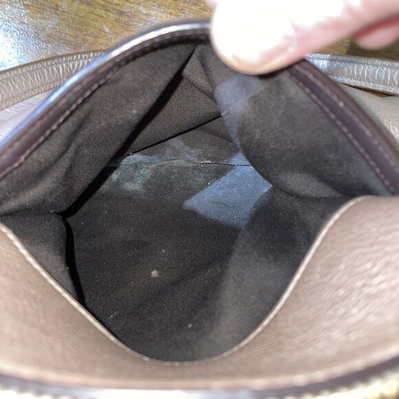 Coach Ava Large Leather Tote Handbag in Champagne Pink with Zip Closure - Picture 12 of 12